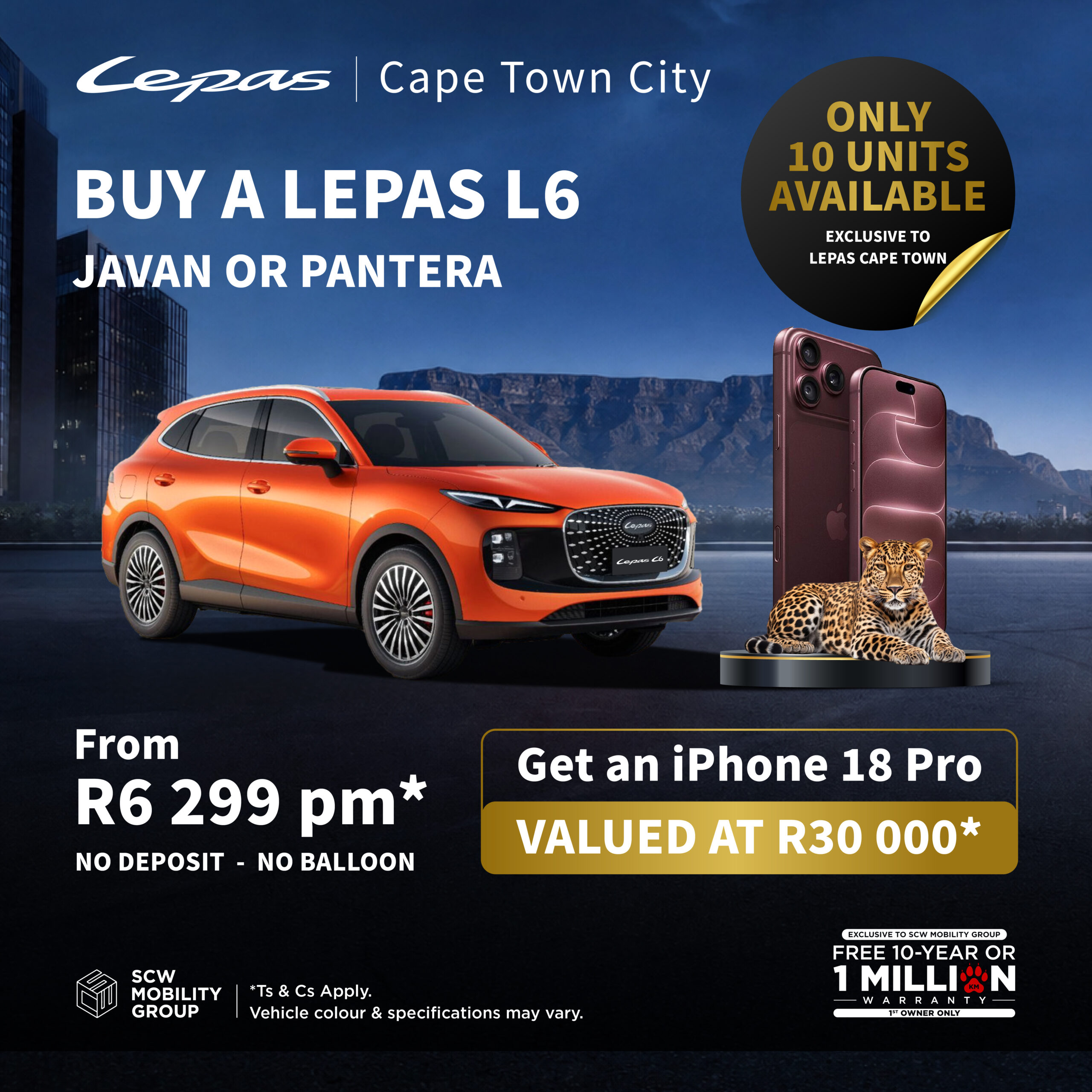 Lepas L6 from R6 299pm*